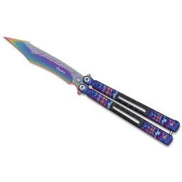 Couteau papillon balisong Albainox 3D Lame 10,6 cm