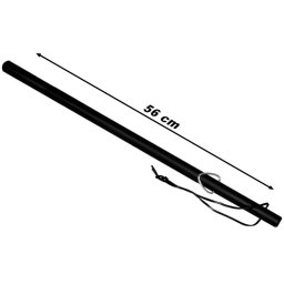 Matraque caoutchouc 55cm baton - résistante et maniable