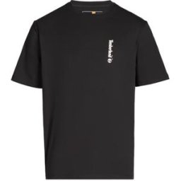 Timberland T-shirt droit en coton Noir 3XL Male