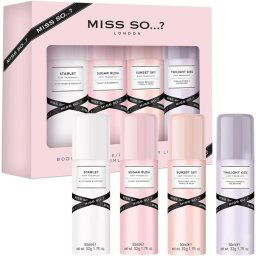 Coffret Brume pour le Corps Femmes 4 x 50 ml