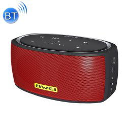Haut-parleur Bluetooth sans fil portable awei Y210 V4.2 avec basse améliorée, prise en charge des cartes NFC / TF / AUX (rouge)