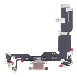 Câble flexible de port de charge pour iPhone 15 Plus (rose)