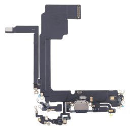 Câble flexible de port de charge pour iPhone 15 Pro Max (bleu)