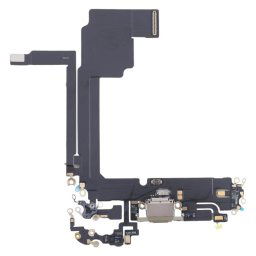 Câble flexible de port de charge pour iPhone 15 Pro Max (couleur titane)