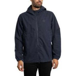 Blouson Pretty Green Veste à capuche Feltham Bleu