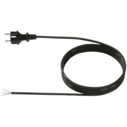 Bachmann 323.186 alimentation Câble de raccordement noir 5.00 m