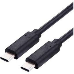 VALUE Câble USB 2.0, C-C, M/M, 100W, noir, 3 m