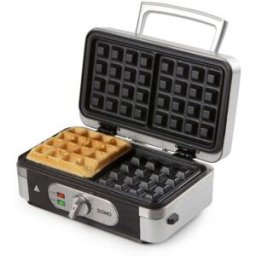 DOMO-ELEKTRO DOMO Gaufrier – grill de contact – appareil a sandwich, 3 en 1, D'une puissance de 1000 W,