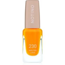 Notino Gel Effect Nail Polish vernis à ongles effet gel 230 Molten Lava 10 ml