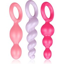 Satisfyer BOOTY CALL lot de plugs anaux Color 3 pcs