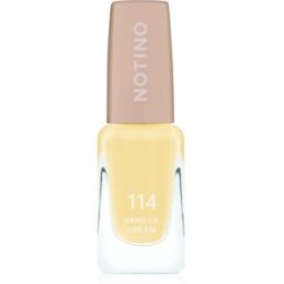 Notino Gel Effect Nail Polish vernis à ongles effet gel 114 Vanilla Cream 10 ml