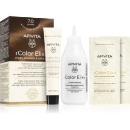 Apivita My Color Elixir coloration cheveux sans ammoniaque teinte 7.0 Blonde 1 pcs