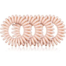 BrushArt Hair Rings élastiques à cheveux Nude 4 pcs