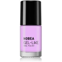 NOBEA Day-to-Day Gel-like Nail Polish vernis à ongles effet gel teinte #N69 Sweet violet 6 ml
