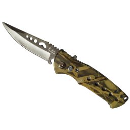 Couteau automatique camouflage 15cm à cran d'arrêt