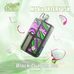 X Artery 15000 Puff Ma Petite Vape Black Dragon Ice 2% Nicotine (100% Légale)