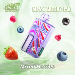 X Artery 15000 Puff Ma Petite Vape Mixed Berries 2% Nicotine (100% Légale)