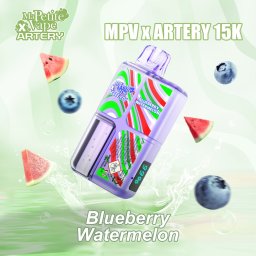 X Artery 15000 Puff Ma Petite Vape Blueberry Watermelon 2% Nicotine (100% Légale)