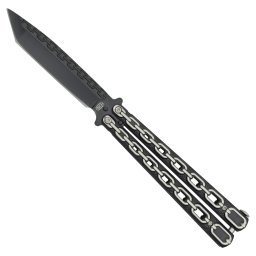 Couteau papillon balisong SCK manche métal