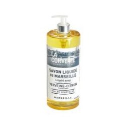 La Corvette Savon Liquide Marseille Fleur d'Oranger - 1 L - Flacon-Pompe 1 L