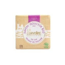 La Corvette Savon doux bio Fleur de Figuier 100 g - Pain 100 g