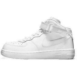 Baskets montantes enfant Nike AIR FORCE 1 MID PS Blanc