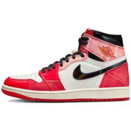 Baskets Nike Air Jordan 1 High OG Spider-Man Across the Spider-Verse (GS) Rouge