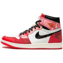 Baskets Nike Air Jordan 1 High OG Spider-Man Across the Spider-Verse Rouge