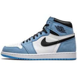 Baskets Nike Air Jordan 1 Retro High University Blue Bleu