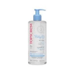 Topicrem Baby Gel Lavant Doux à la Châtaigne Bio 500 ml - Flacon-Pompe 500 ml