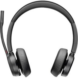 HP Poly Voyager 4320 USB-A Headset +BT700 Dongle Micro-casque supra-auriculaire Bluetooth Stereo noir volume réglable, mise en sourdine du microphone ordinateur