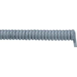 LAPP 73220370 Câble spiralé UNITRONIC® SPIRAL LiF2Y11Y 100 mm / 400 mm 12 x 0.25 mm² gris 1 pc(s)