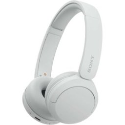 Sony WH-CH520 Micro-casque supra-auriculaire Bluetooth Stereo blanc Suppression du bruit du microphone affichage de la charge de la batterie, micro-casque,
