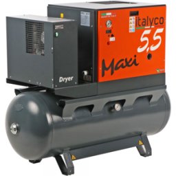 Italyco Maxi 6/270 D- Compresseur rotatif à vis - Pression max 10 bar