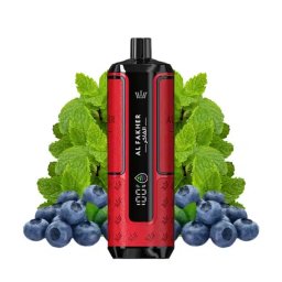 Puff Al Fakher Hyper Max 30k 0,6% – Blueberry Mint (100% légale)