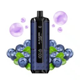 Puff Al Fakher Hyper Max 30k 0,6% – Blueberry Gum (100% légale)