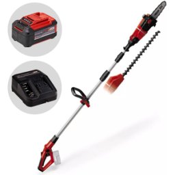 Einhell GE-HC 18 Li T - Élagueuse - Taille-haie sur perche télescopique à batterie 18 V 5.2 Ah