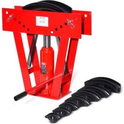 VEVOR Cintreuse de Tubes Hydraulique, 13-76 mm, Cintreuse de Tuyaux en Cuivre, Charge 16 tonnes avec 8 Matrices, Outil de Cintrage à Rouleaux Réglables 90-180°, pour Plier Divers Types de Métaux