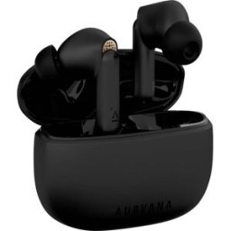 Creative Aurvana Ace Écouteurs intra-auriculaires Bluetooth noir résistant à la sueur, résistant à leau, affichage de la charge de la batterie, avec station