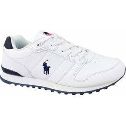 Baskets basses enfant Ralph Lauren Polo Oryion Blanc