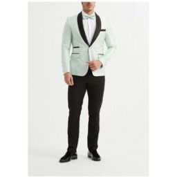 Costumes Kebello Smoking 3 pièces avec nœud papillon inclus Vert H Vert