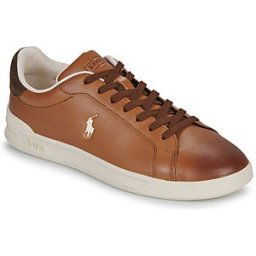 Baskets basses Polo Ralph Lauren HERITAGE COURT Marron