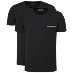 Debardeur Emporio Armani Pack 2 T-shirt homme Noir - 111849 3F717 17020 Noir