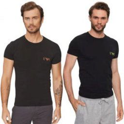 Debardeur Emporio Armani Pack de 2 T-shirts homme Armani Noir - Noir