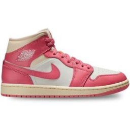 Baskets Nike Wmns Air Jordan 1 Mid Rose