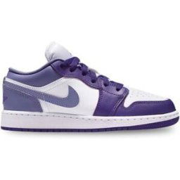 Baskets basses enfant Nike Air Jordan 1 Low (Gs) Violet
