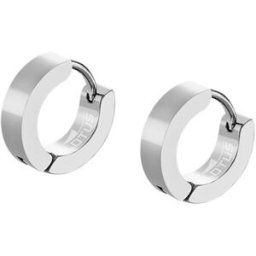 Bijoux piercing Lotus Boucles d'oreilles créoles homme Style Blanc