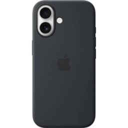 Apple Silicone Case iPhone 17 noir compatible avec MagSafe MGF14ZM/A