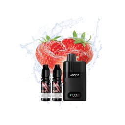Puff Adalya Levo 30k 2% Nicotine (100% légale) - Strawberry Splash