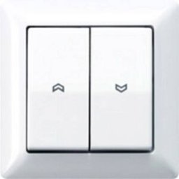 Jung simple Insert Bouton-poussoir blanc-alpin AS590-5PWW 1 pc(s)